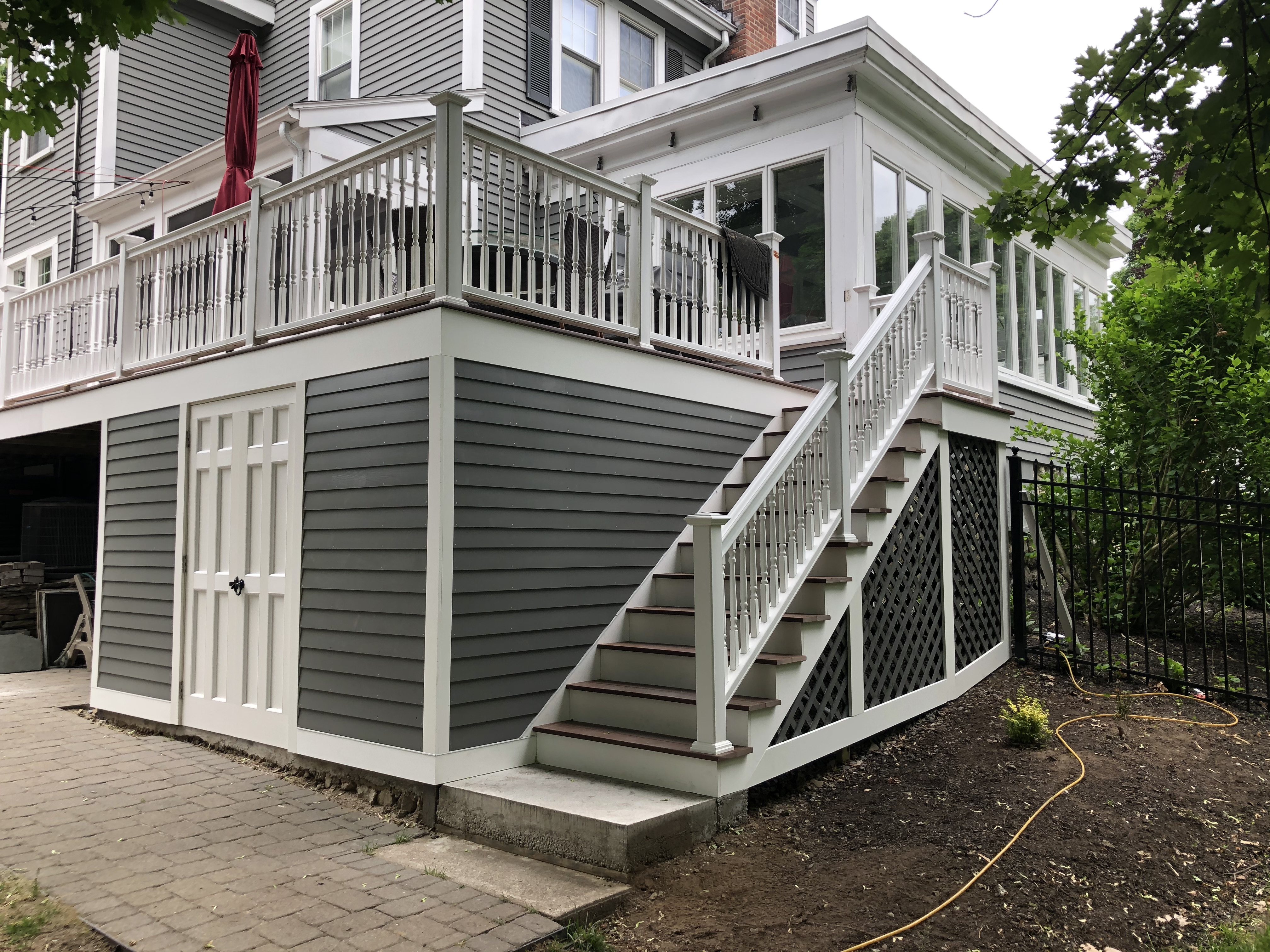 Under-Porch Storage