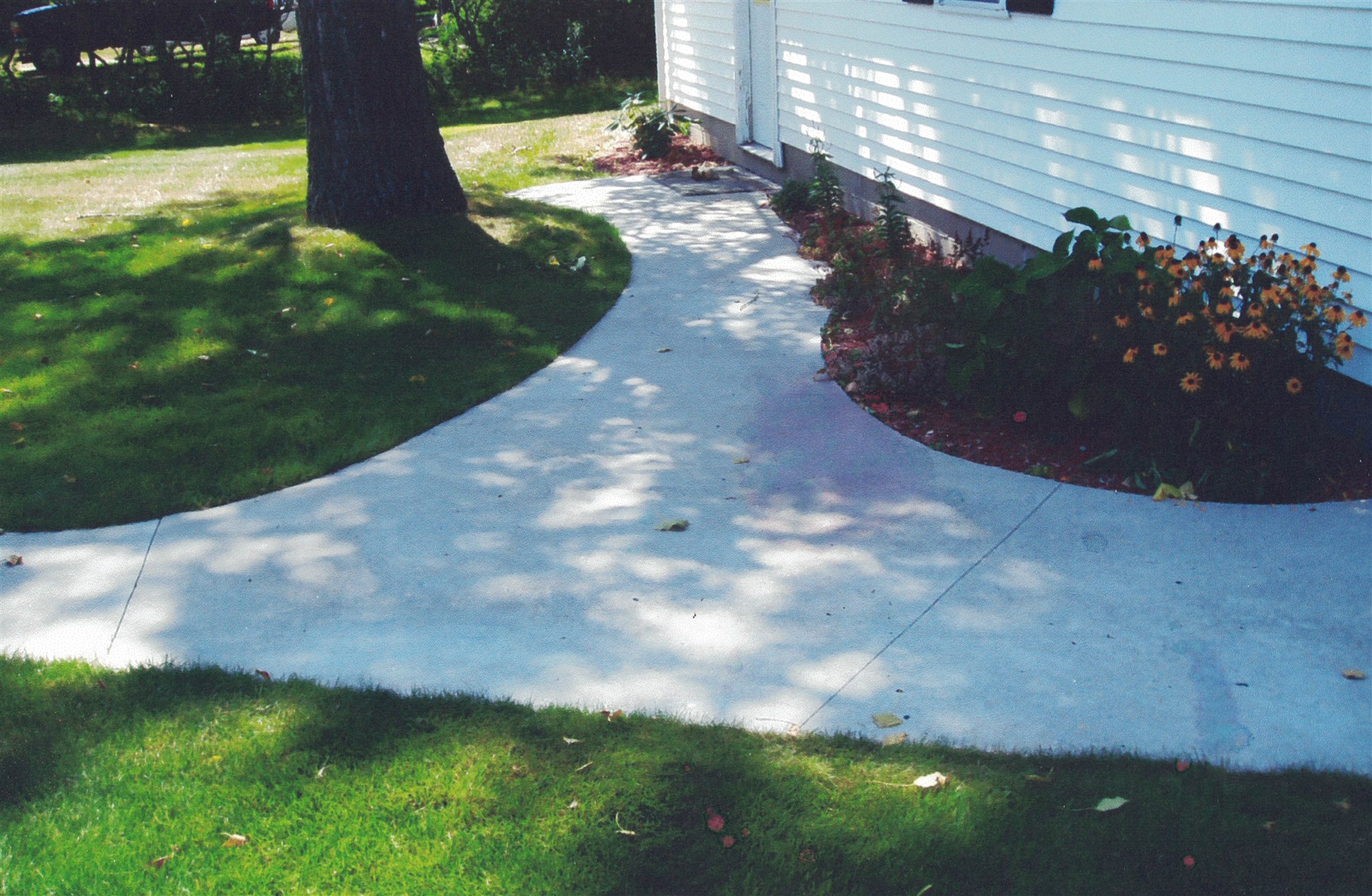 Stone Entry Walkway