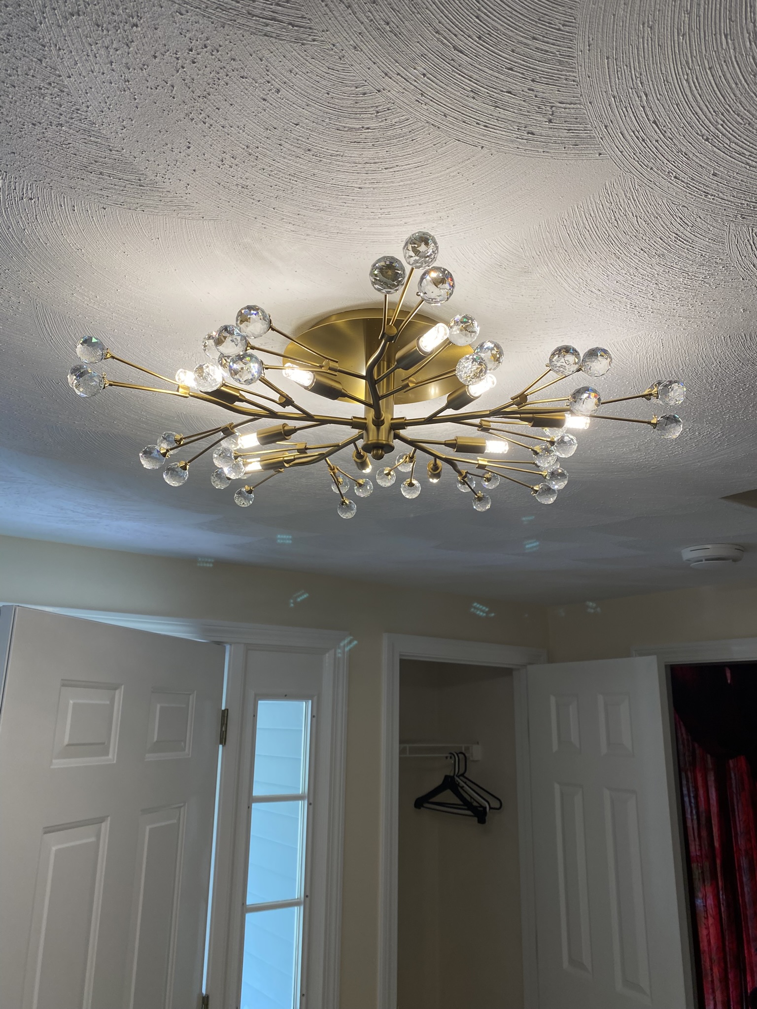Modern Ceiling Light Fixture Installation