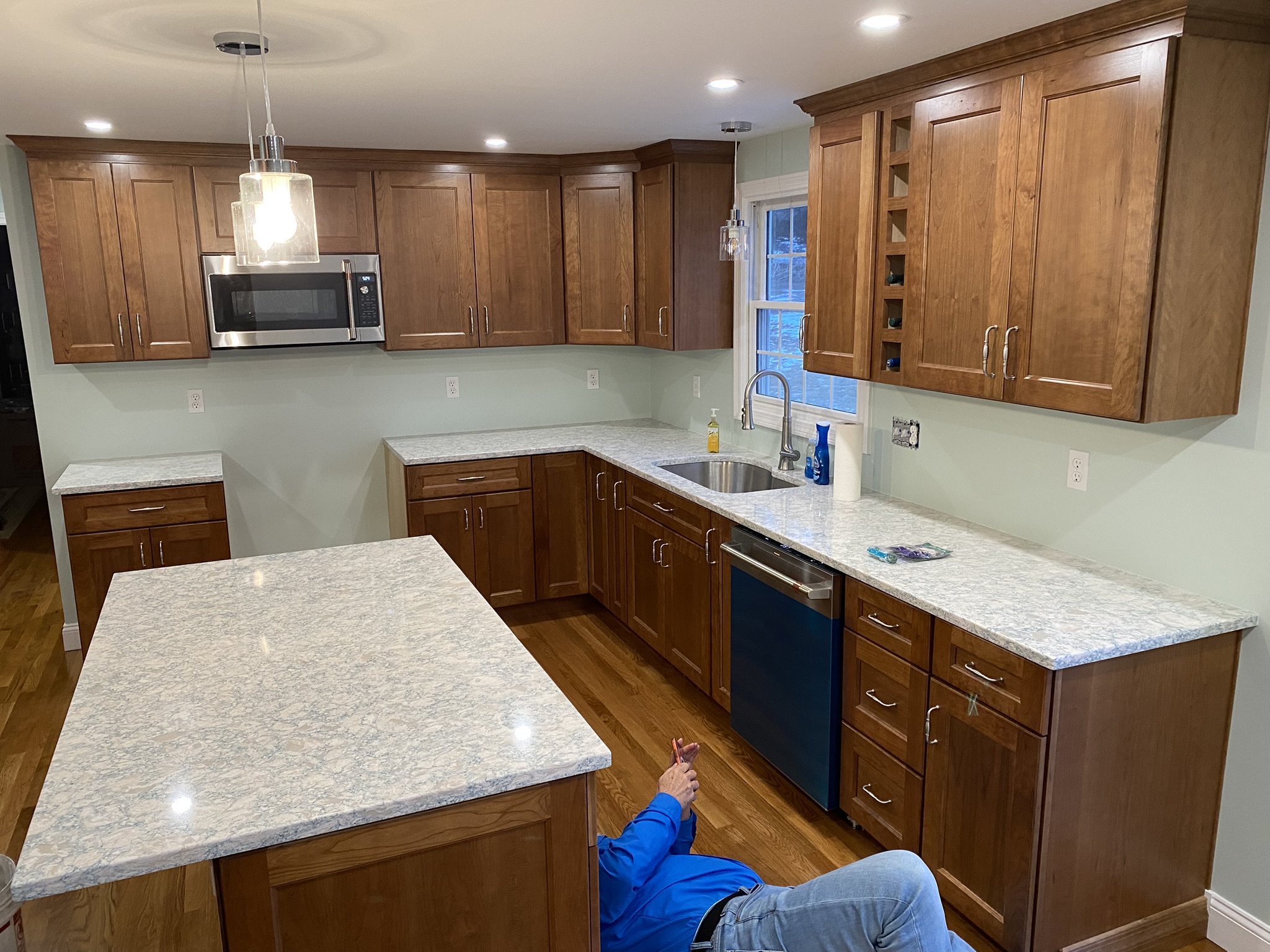 Modern Kitchen Remodel with Island