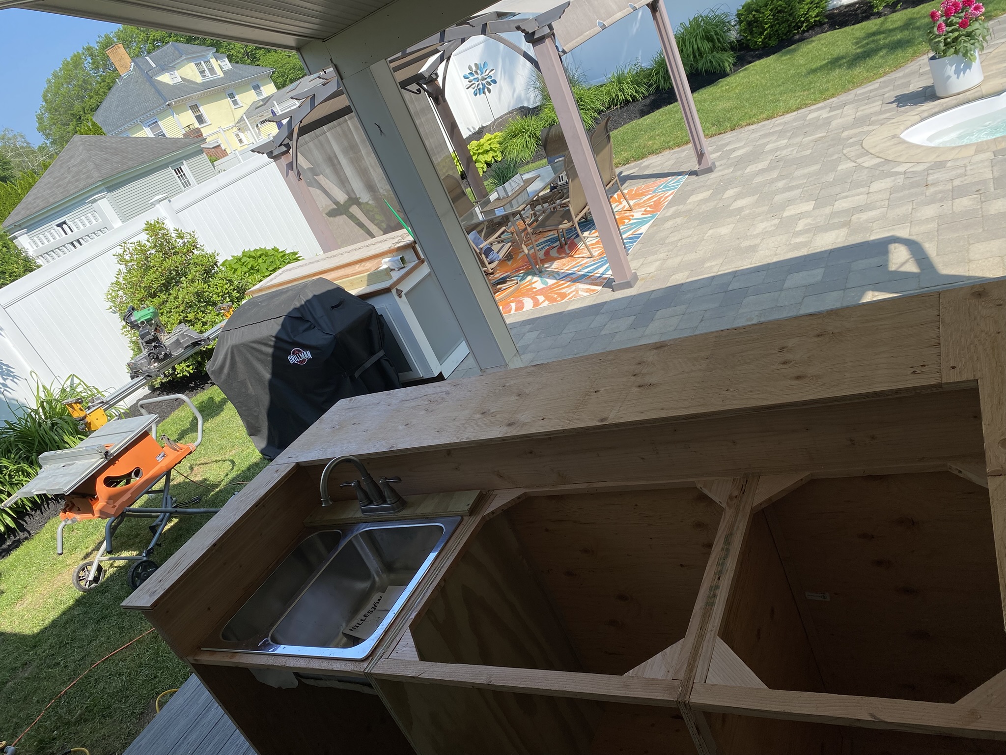 Custom Outdoor Bar