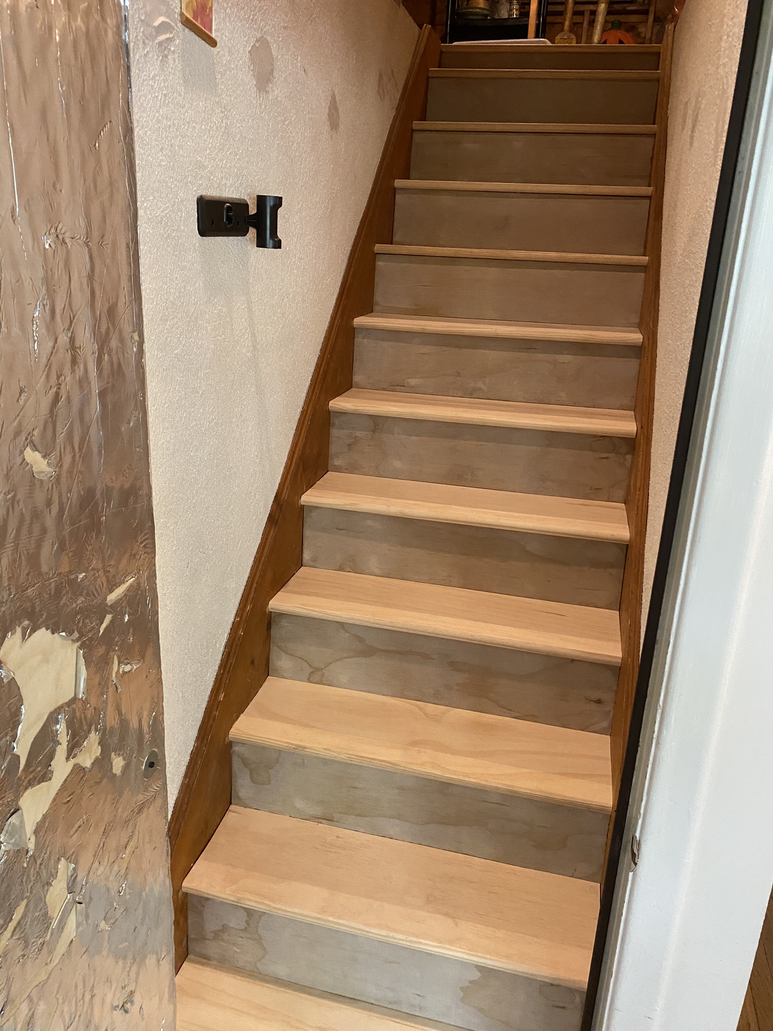 Staircase Hardwood Refinishing